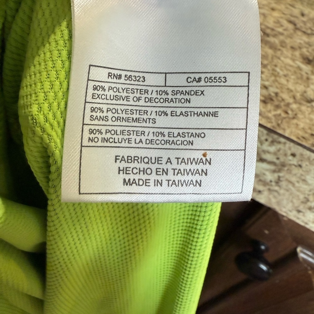Nike Green Polo Short Sleeve Fitted Top - Picture 5 of 9